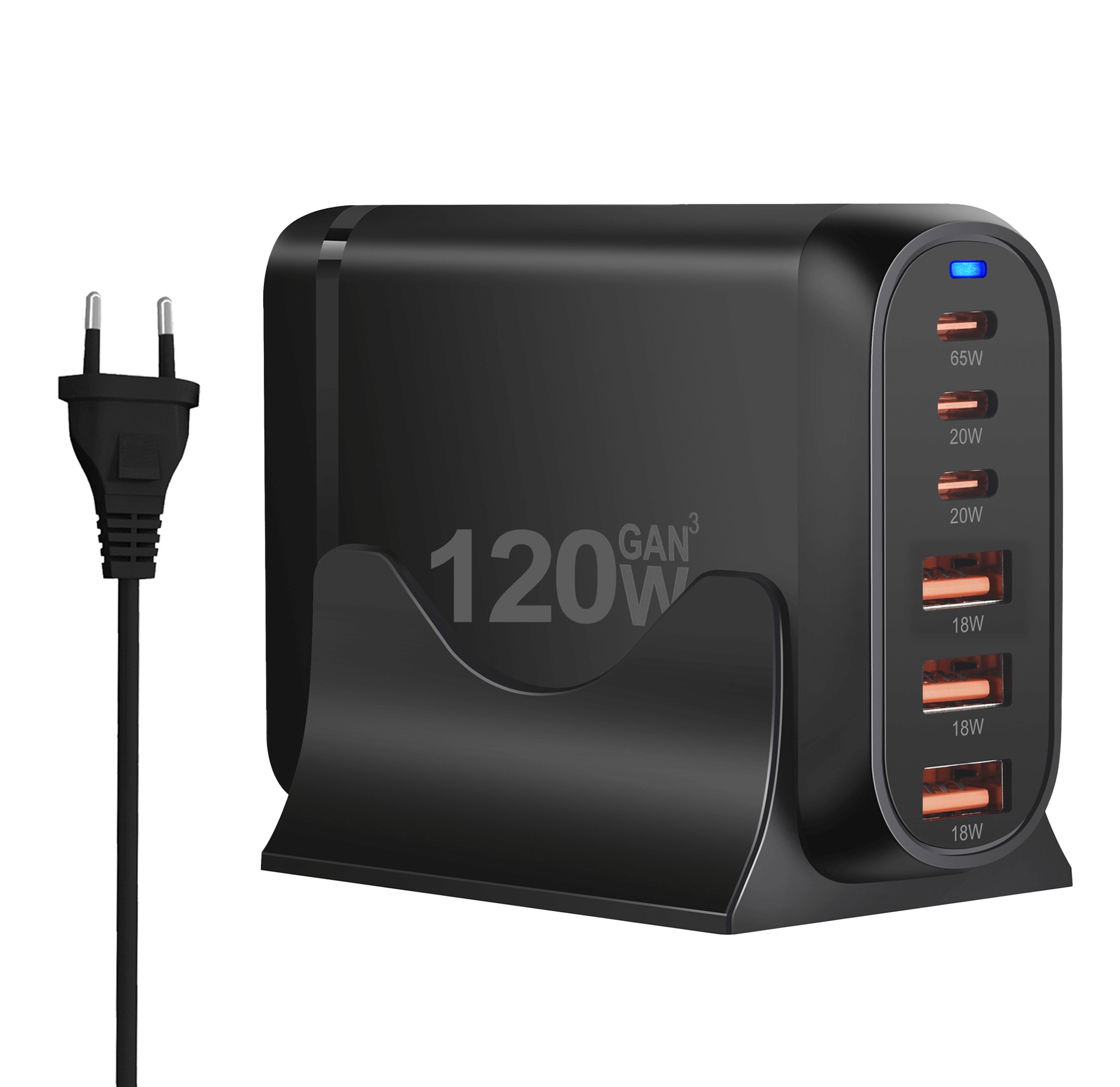 Ładowarka indukcyjna bezprzewodowa RCHARW51B 3w1 REAGLE - składana do smartfonów iPhone i airpods, smartwatch Apple Qi2 15W MagSafe Czarna